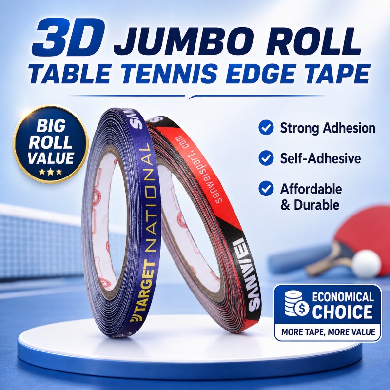Table Tennis Bat - Fita Protetora de Borda para Raquete