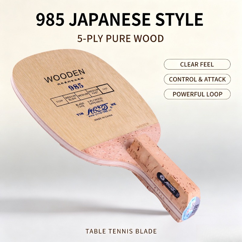 Raquete de Tênis de Mesa YINHE - Table Tennis Bat avaliação e preço