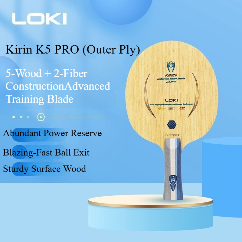 Loki kirin k5 pro lâmina de tê - Table Tennis Usa avaliação e preço