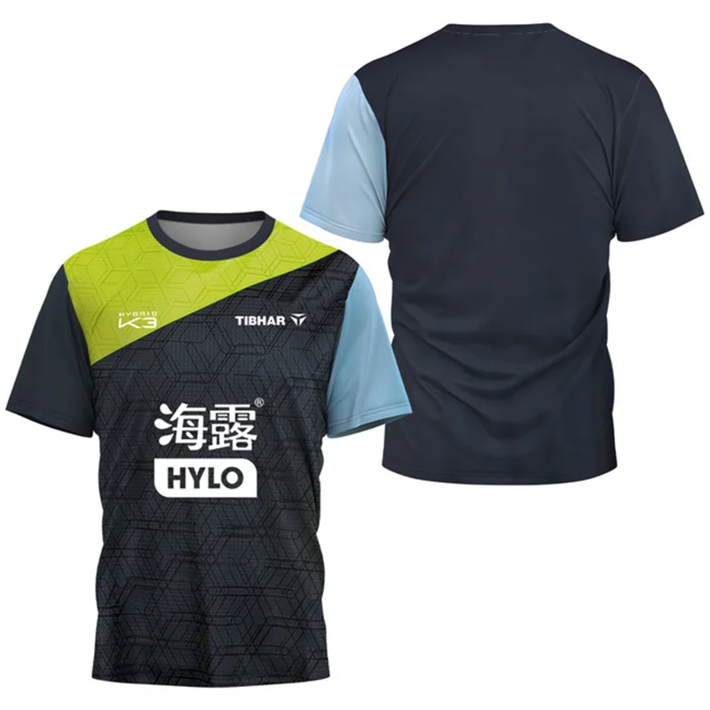 Moda masculina camiseta esport - Table Tennis Xu Xin avaliação e preço