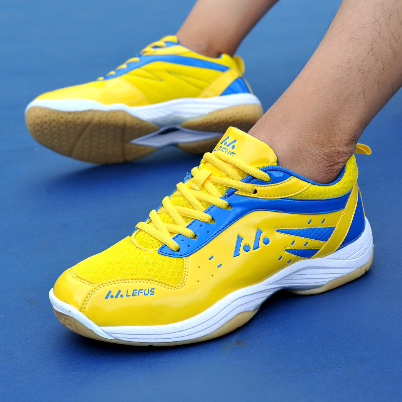 Novos sapatos de badminton com - Table Tennis Court avaliação e preço