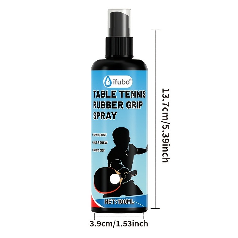 IFUBO 100ml Spray Profissional - Table Tennis Bat avaliação e preço